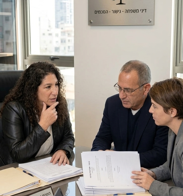 אביבה בשיחה מקצועית